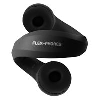 Hamiltonbuhl Flex-Phones, Foam Headphones - Black