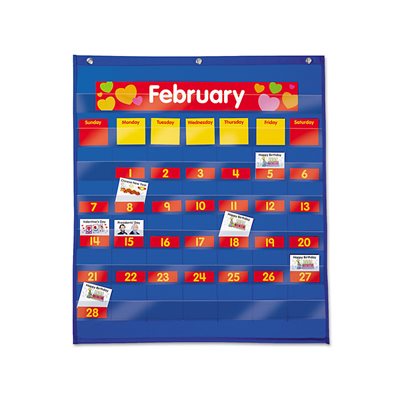 Tableau de poche du calendrier de classe