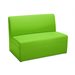 Flex-Space Lounge & Learn Couch for 2-Green