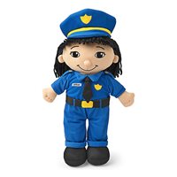 Police Officer Washable Doll