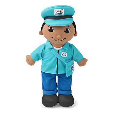 Mail Carrier Washable Doll