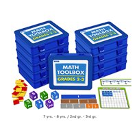 Math Manipulative Toolbox-Gr.2-3- Set of 10