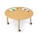 48" Mobile Round Table