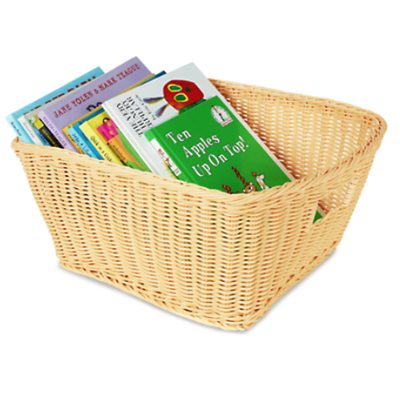 Plastic Book Basket