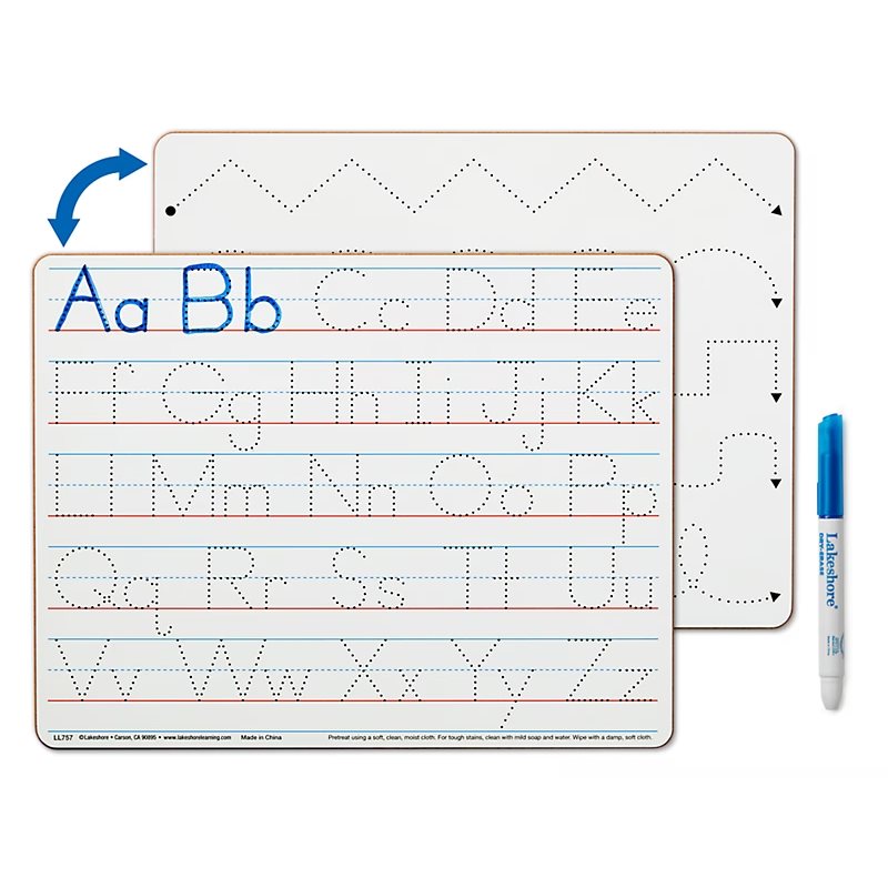 Double-Sided Early Writing Skills Lapboard-Set of 10