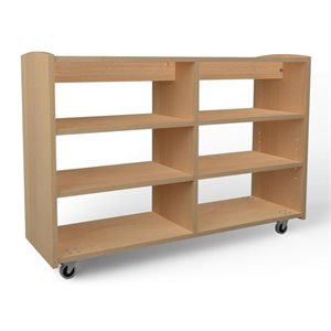 Natural Pod™ Evergreen - Shelf - 15 Series - Straight - with casters - 48"W x 15"D x 32"H
