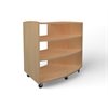 Natural Pod™ Evergreen - Shelf - 24 Series - Curved - with Castors - 32"W x 24"D x 32"H