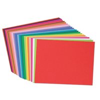 Construction Paper - 12" x 18" - Holiday Red - Case-25