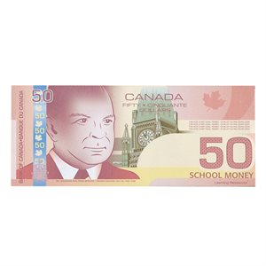 Canadian Play Bills - $50 Bills - Pack of 200