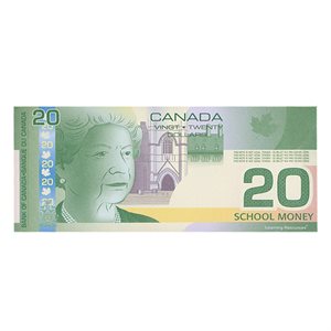 Canadian Play Bills - $20 Bills - Pack of 200