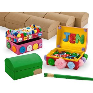 Collage Treasure Boxes - Set of 15