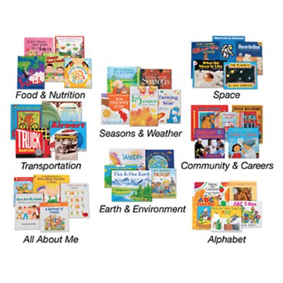 Wintergreen Theme Book Libraries-Set 1