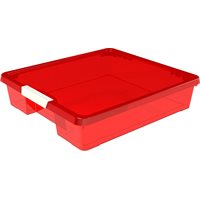  Craft Box- 12x12 Red