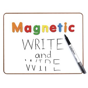 Magnetic Write & Wipe Lapboard-Set of 10