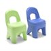  Simplay3 2 Pk Chairs - Periwinkle & Lime Green