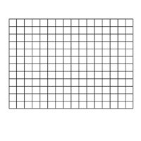 1.5" Sq. Graphing Grid Wipe-Off Charts
