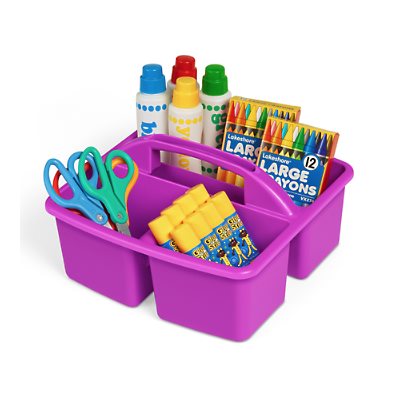 Neon Classroom Supply Caddy - Bright Purple