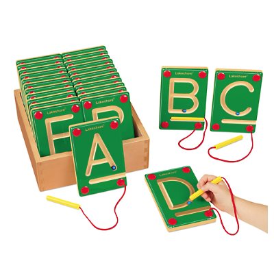 Uppercase Learning Letters