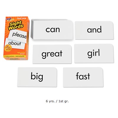 Sight-Words Flash Cards