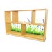 Nature View Acrylic Back Cabinet 30"H