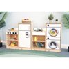 Let's Play Toddler Kitchen Combo Preschool - White