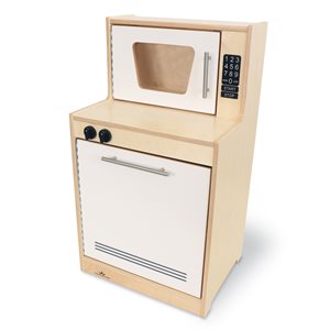 Contemporary Dishwasher & Microwave - White
