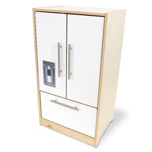 Contemporary Refrigerator - White
