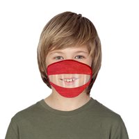   Youth READ MY LIPS Mask - Assorted Colours - Ages 8-12