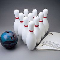 Bowling Set-Set W /  2-1 / 2 Lb Ball