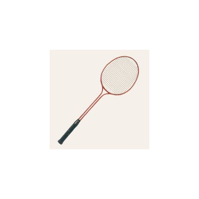 Raquette de badminton à double manche en acier