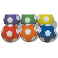 Prism Ballon de soccer en caoutchouc Taille 5 - Rouge