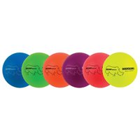 Rhino Skin Dodgeball Set- Low Bounce, 6" Neon Rainbow