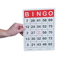 Jumbo Bingo Cards