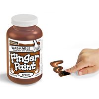 Washable Fingerpaint - Pint - Brown