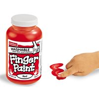 Washable Fingerpaint - Pint - Red