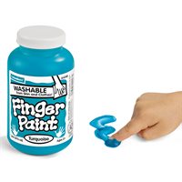 Washable Fingerpaint - Pint - Turquoise