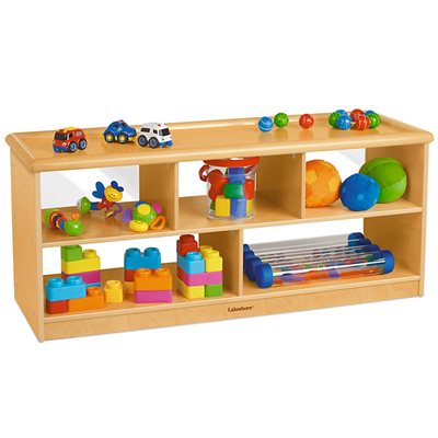 Play-Top Storage Centre with Acrylic Back