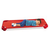 Kids Colours™ Easy-Stack Cot - Red