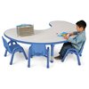 48" X 72" Kids Colours™ Adjustable Group Table - Blue