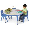 42" Kids Colours™ Adjustable Round Table - Blue
