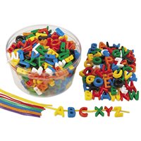 Lace-A-Word Beads - Uppercase