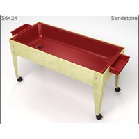 Preschool Sand & Water Table - Sandstone with Red Liner