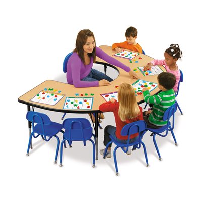  48" x 72" Low Teaching Table - Horseshoe Shaped