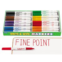 Best-Buy Write & Wipe Thin-Line Markers - Class Pack