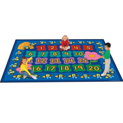 Numbers And Letters Activity Carpet - 6' x 9'