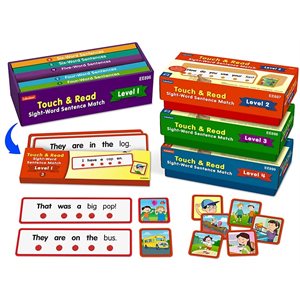 Touch & Read Sight-Word Sentence Match - Complete Set