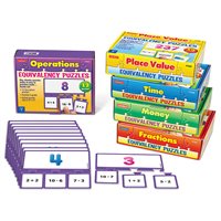 Math Equivalency Puzzles-Complete Set
