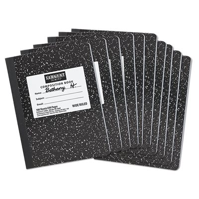 Classic Composition Book - Set of 10
