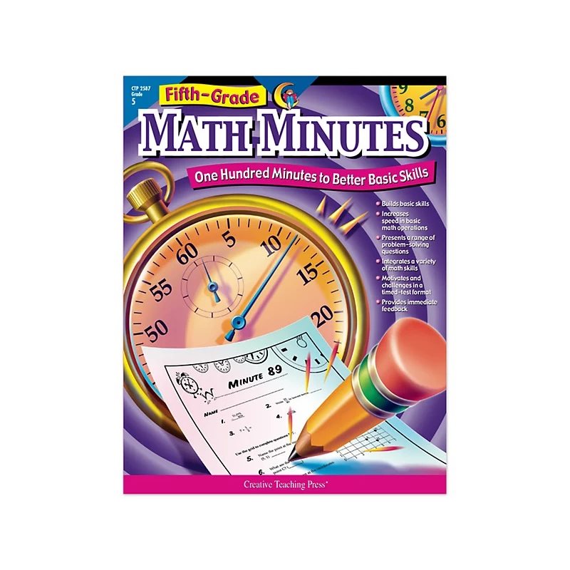Math Minutes Workbook - Gr. 5