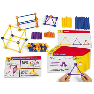 Kit de construction et d'apprentissage de la géométrie